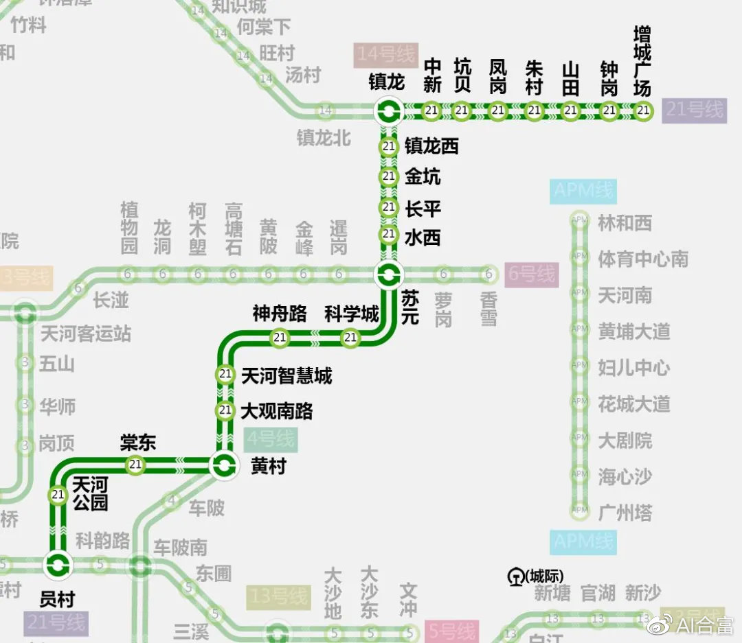 广州地铁12号线最新线路图，城市脉络的新延伸