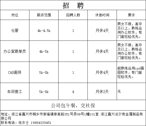 乍浦地区最新招聘信息全面解析